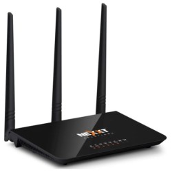 Router, Repetidor, Access point, WISP Nexxt Solutions Nebula 300Plus ARN02304U6 negro 110V/220V