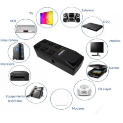 Estabilizador De Tensión Lyonn Tca 1200nv 1200va Entrada Y Salida De 220v Ca Negro Estabilizador De Tensión Lyonn Tca 1200nv 1200va Entrada Y Salida De 220v Ca Negro